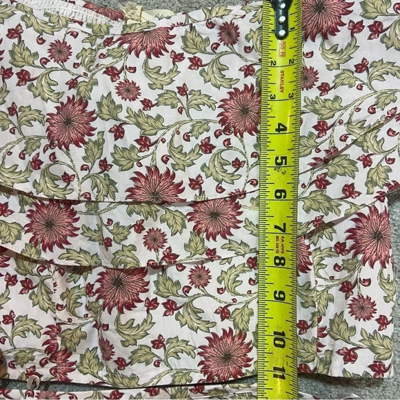 Anthropologie Forever That Girl Floral Ruffled Wrap Skirt Set Sz M NEW - Picture 5 of 7